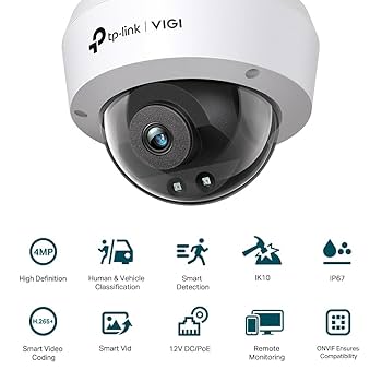 【未使用2個セット】tp-link VIGI C2401 IRドーム監視カメラ Amazon.co.jp: TP-LINK VIGI C240I (2.8mm) [VIGI 4MPドーム型IR